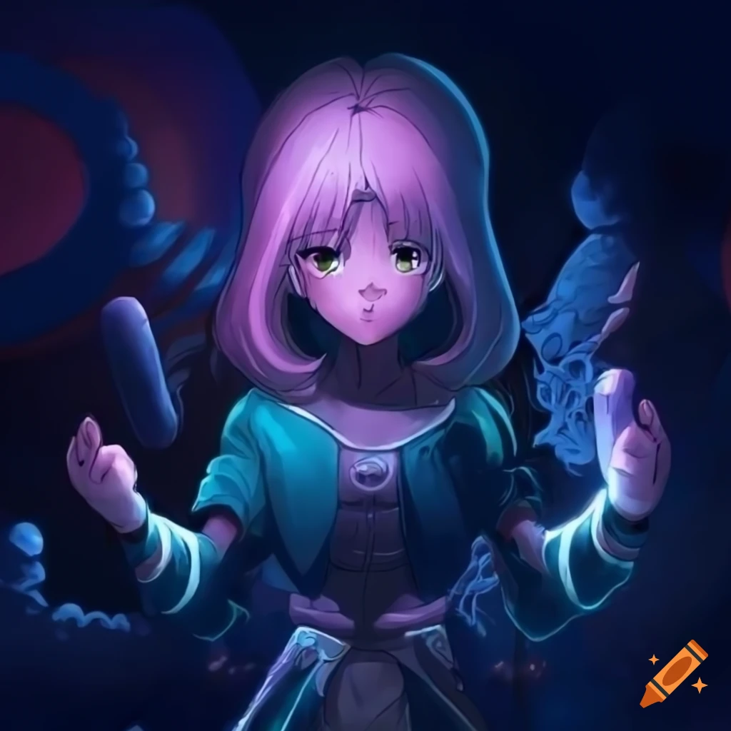 high-quality character design in science fantasy style