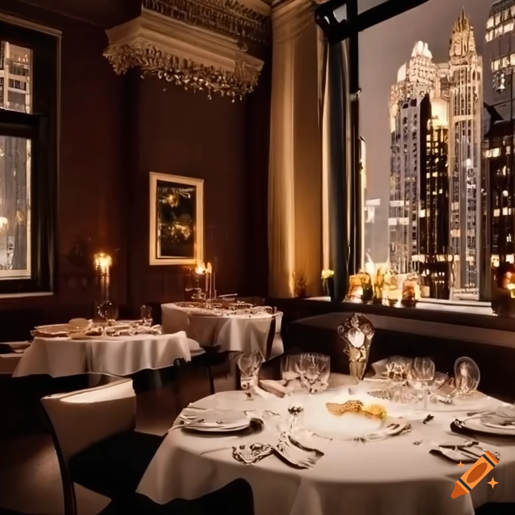 invitation card for a winter dinner in New York City