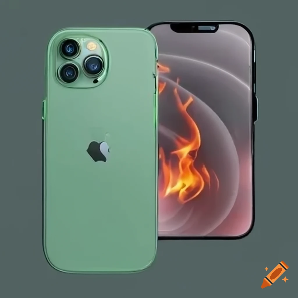 flaming arrows and Hot Tips text on iPhone 15