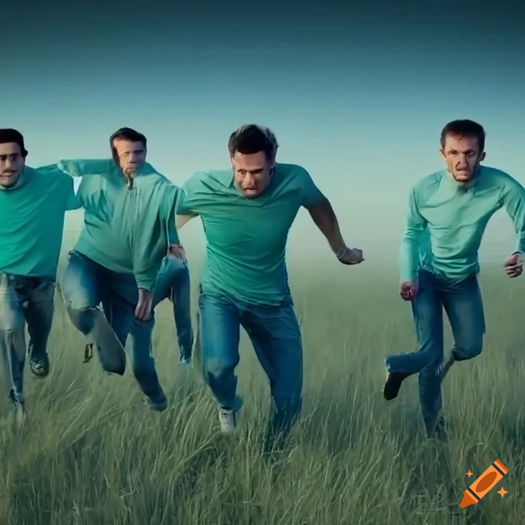 group-of-men-sprinting-on-a-grassland-on-craiyon