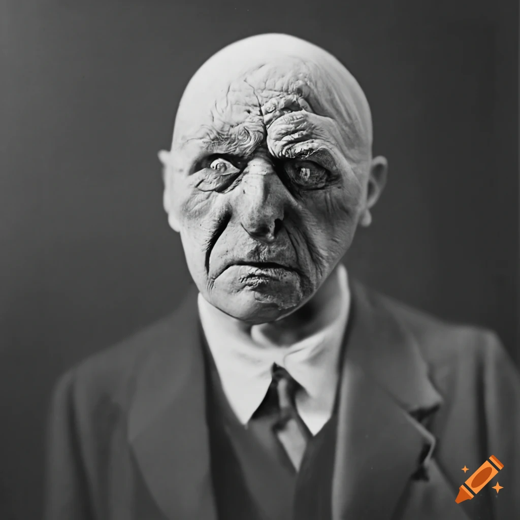 portrait of Erich von Stroheim as a comedic doctor