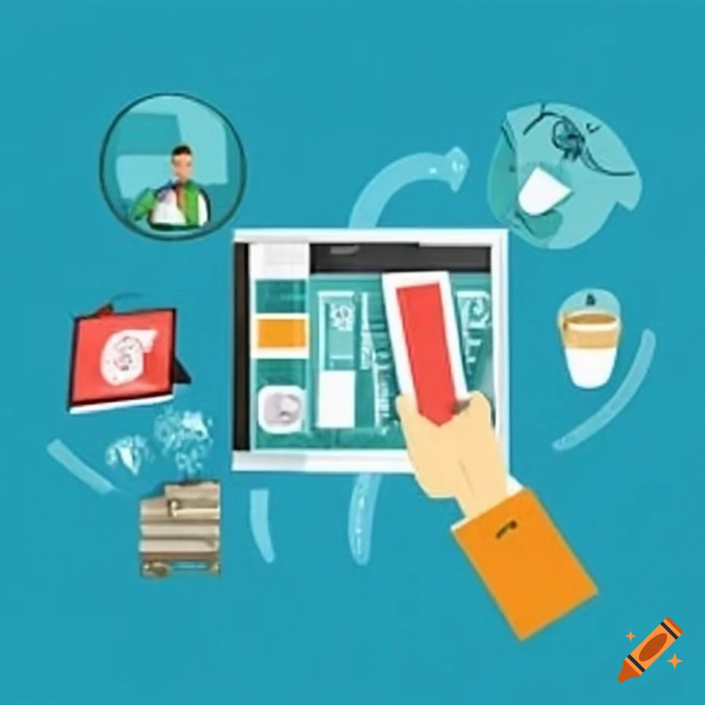 concept of online purchasing