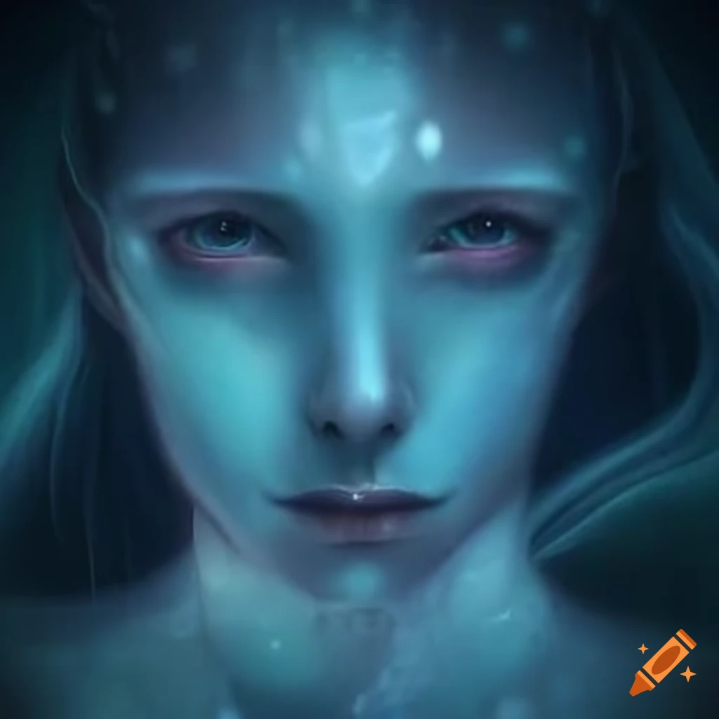 Ethereal representation of a whispered secret on Craiyon