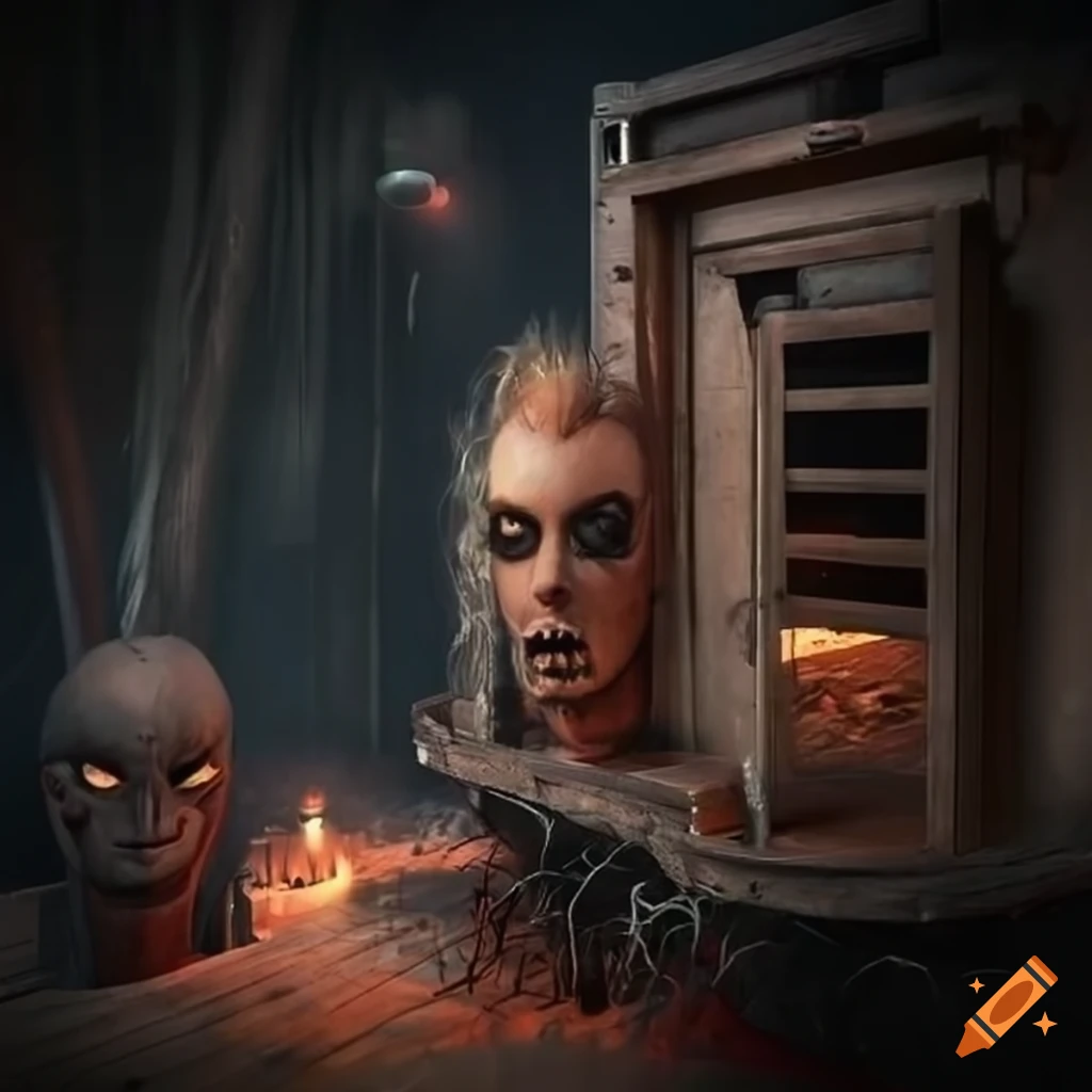 cosy steam punk sauna with an android