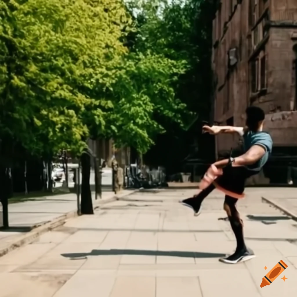 timed parkour challenges concept