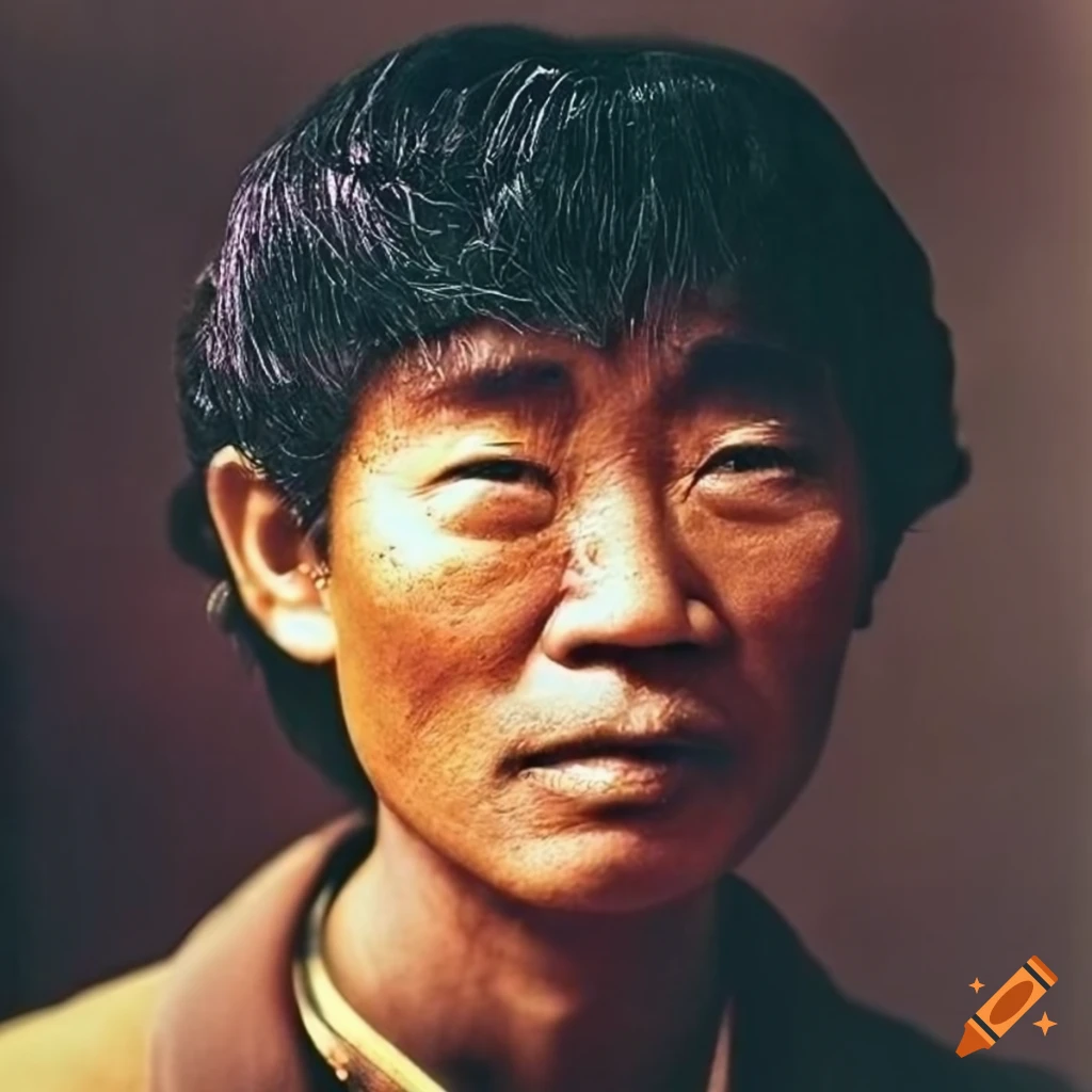 1980s portrait of a Chinese person