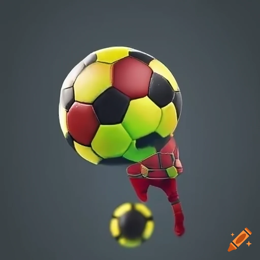 Soccer minigames on Craiyon