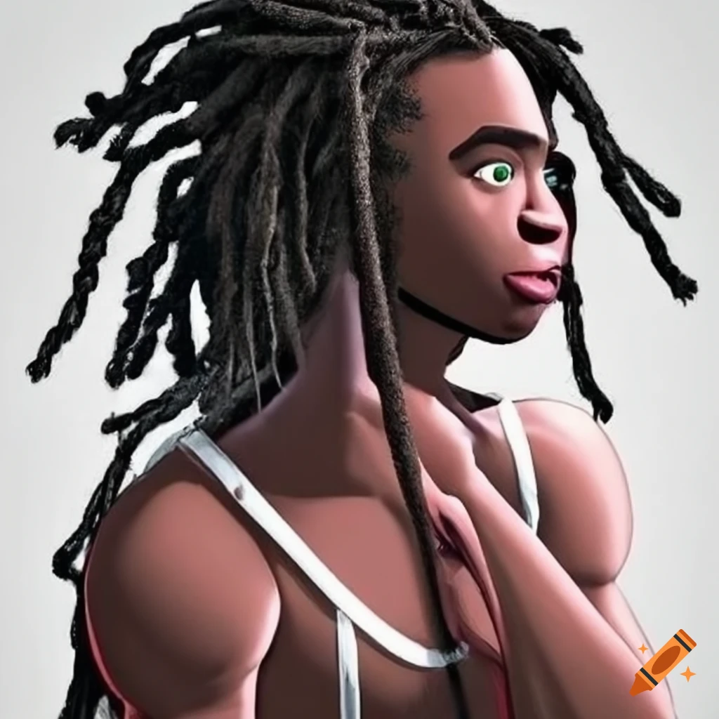 Exploding Dreadlocks Characters Stick figure character with shoulder length dreadlocks on Craiyon