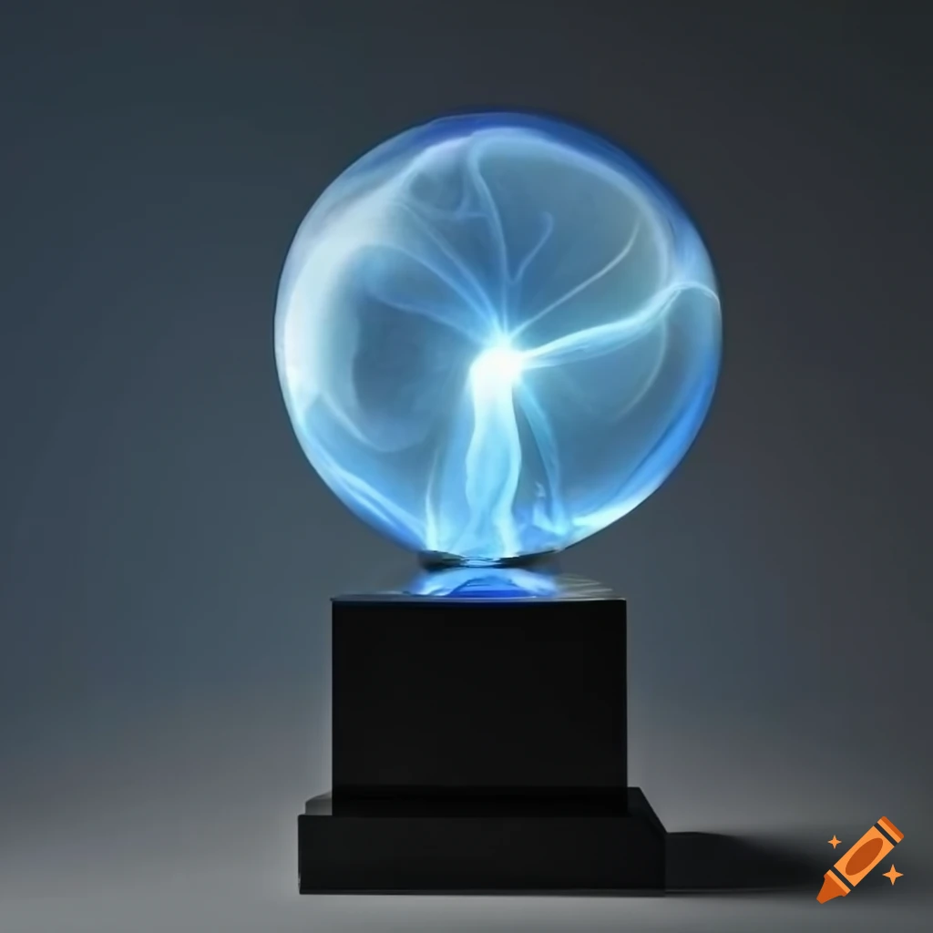 Premium Photo  Glass magic ball filled with cosmic plasma