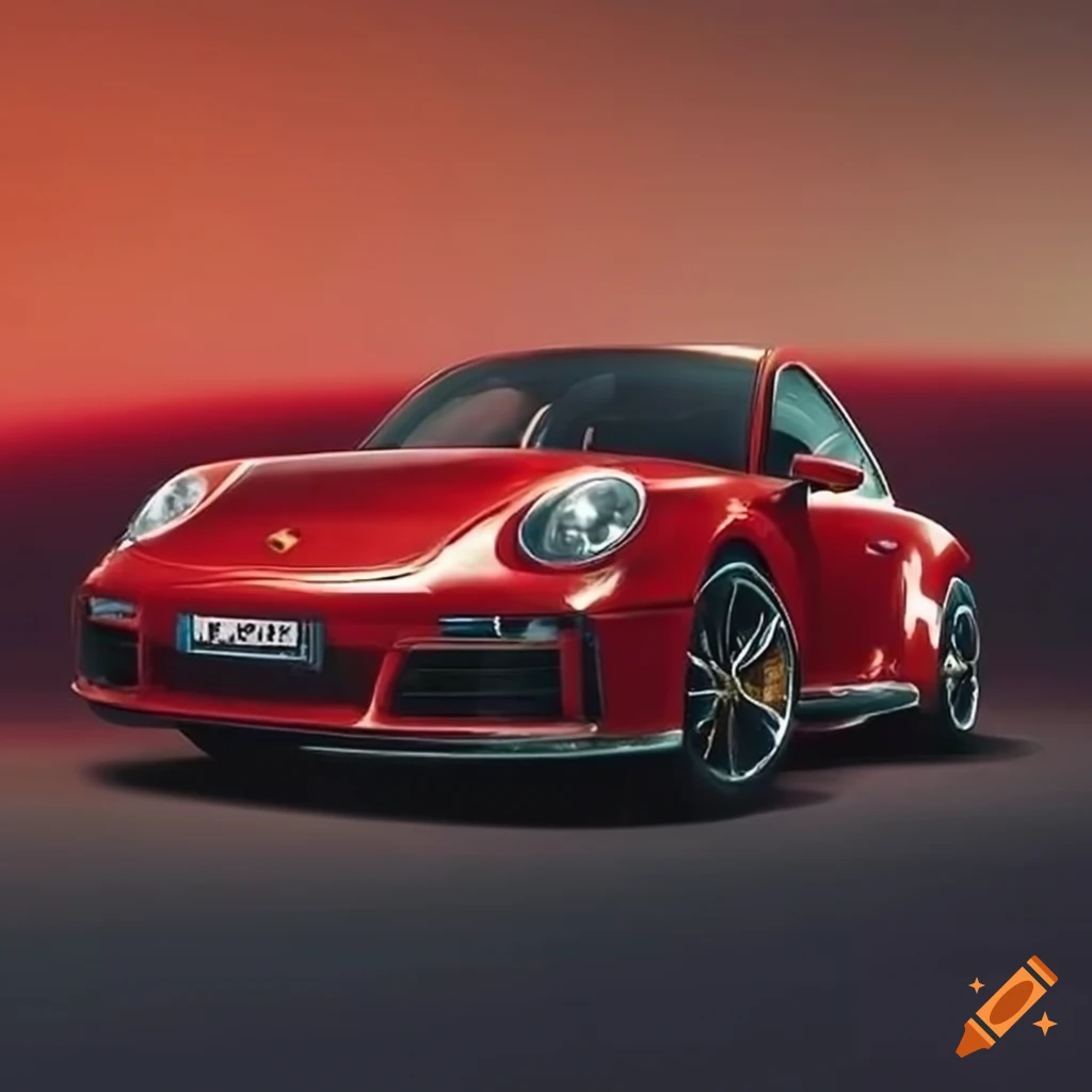 Luxury Sports Car Porsche On Craiyon