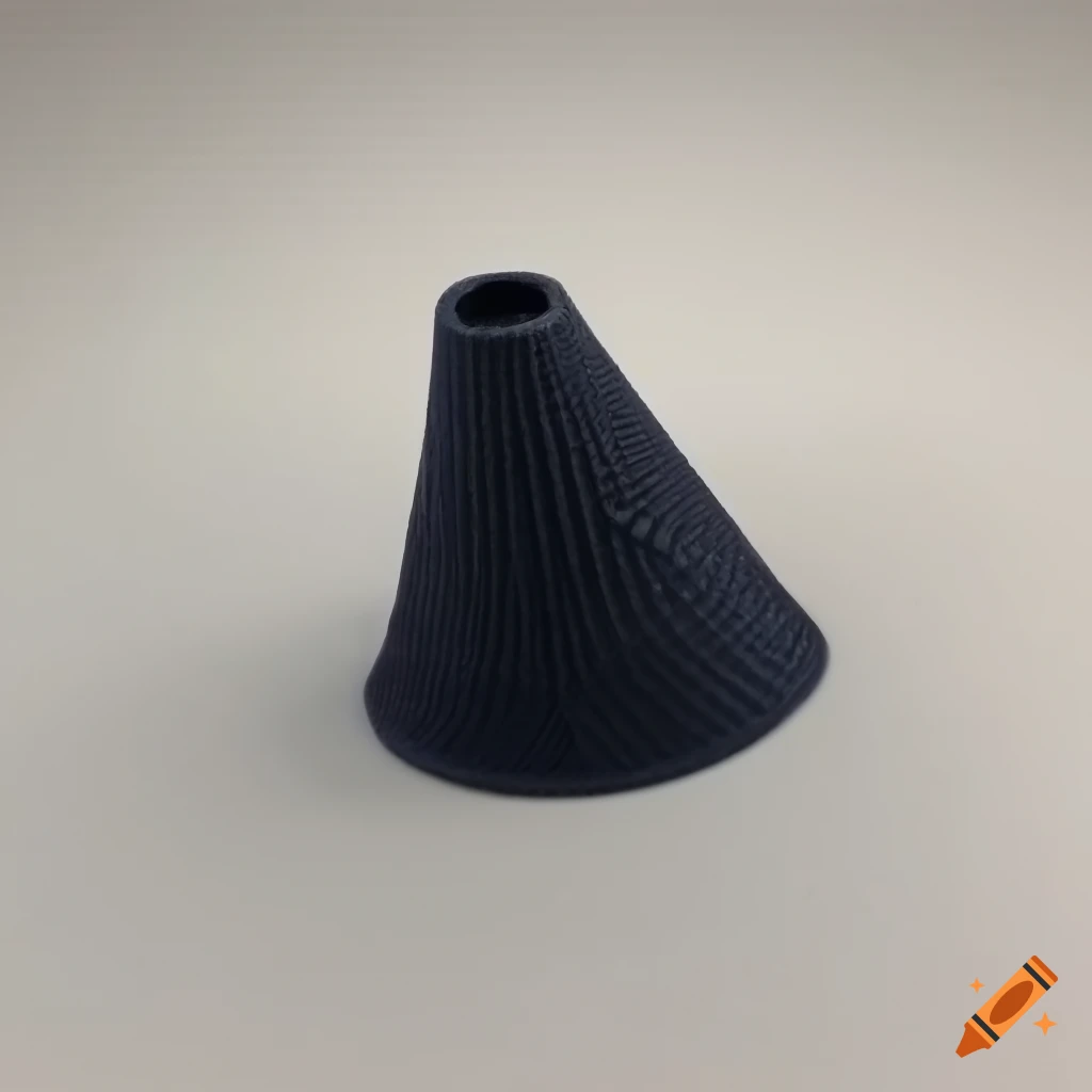 alien-inspired 3D printed object for fabric decoration