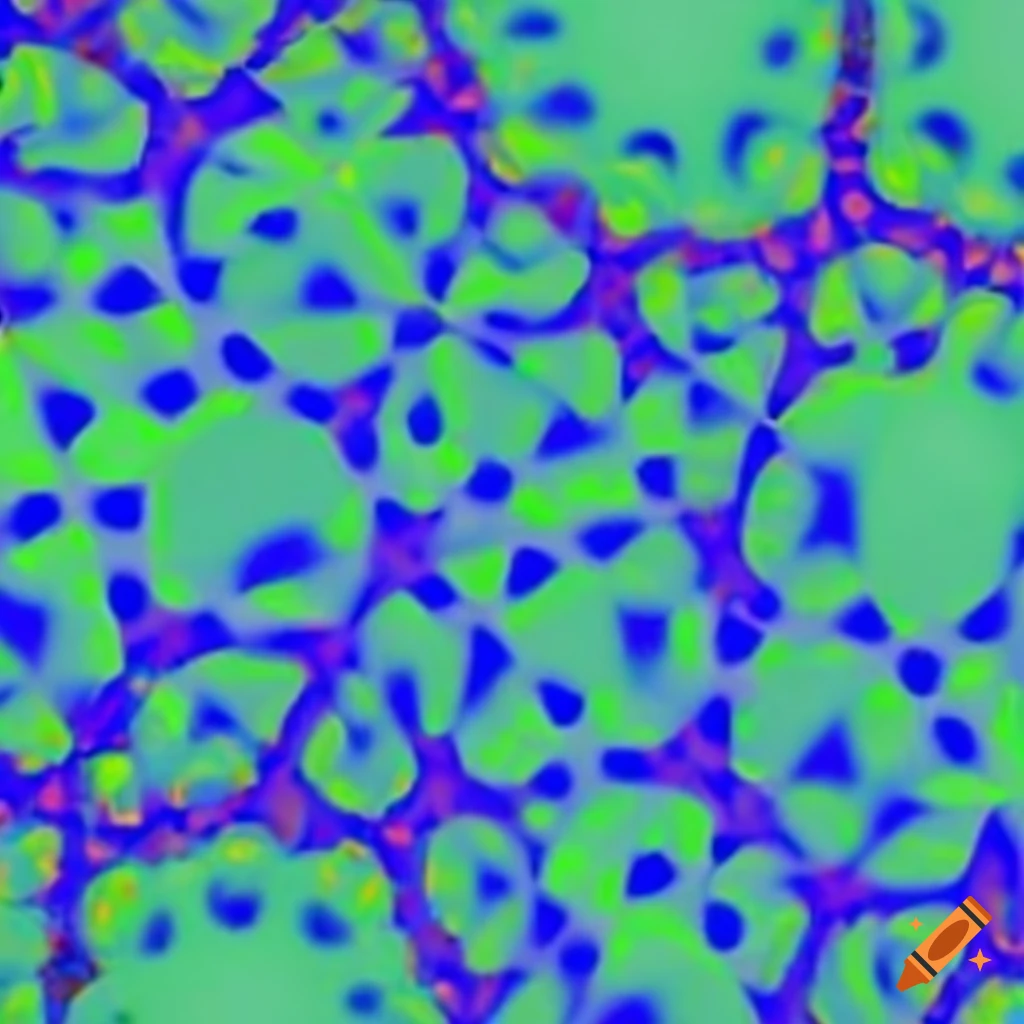 Non periodic tessellation pattern on craiyon