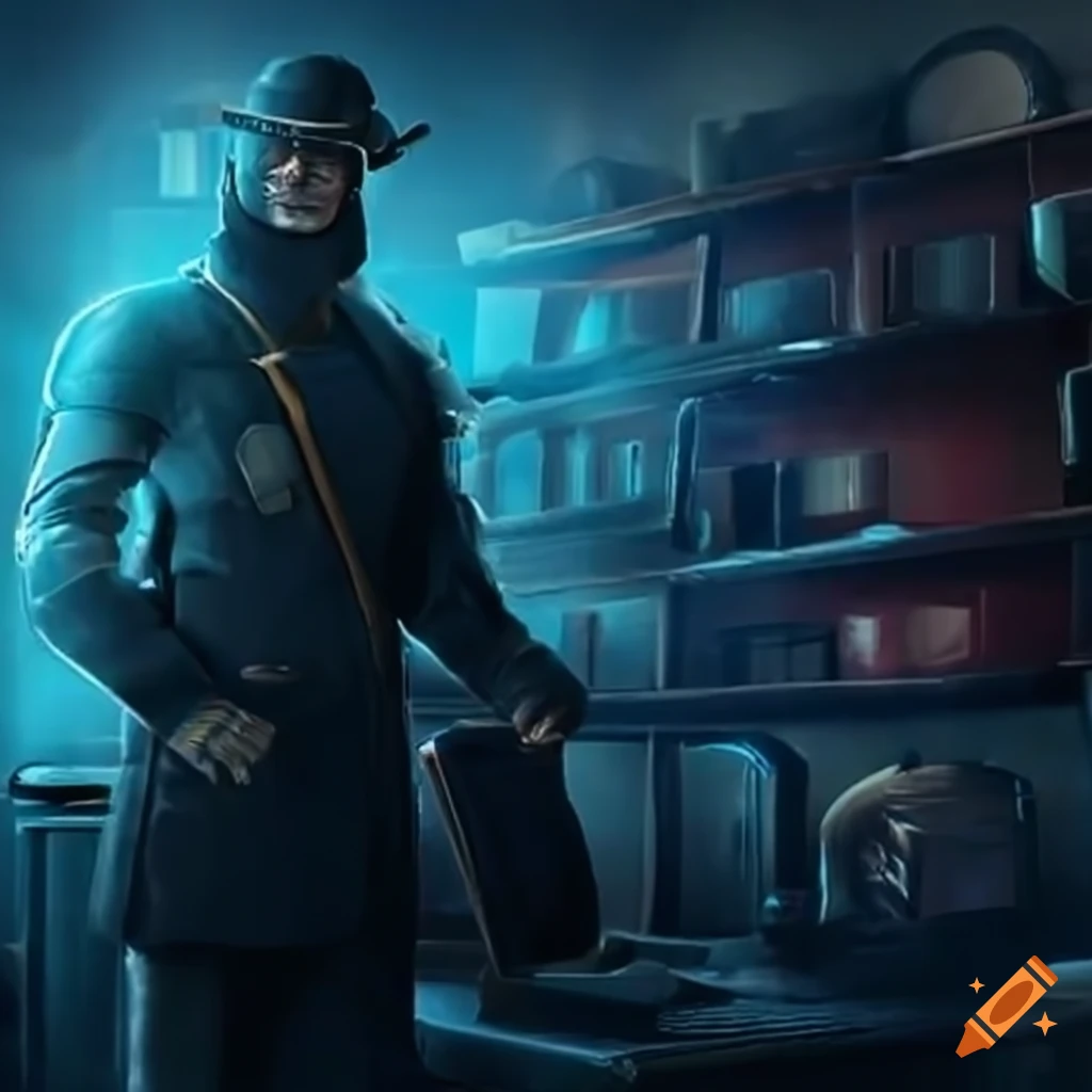 Bundle Warden in a modern non-office position