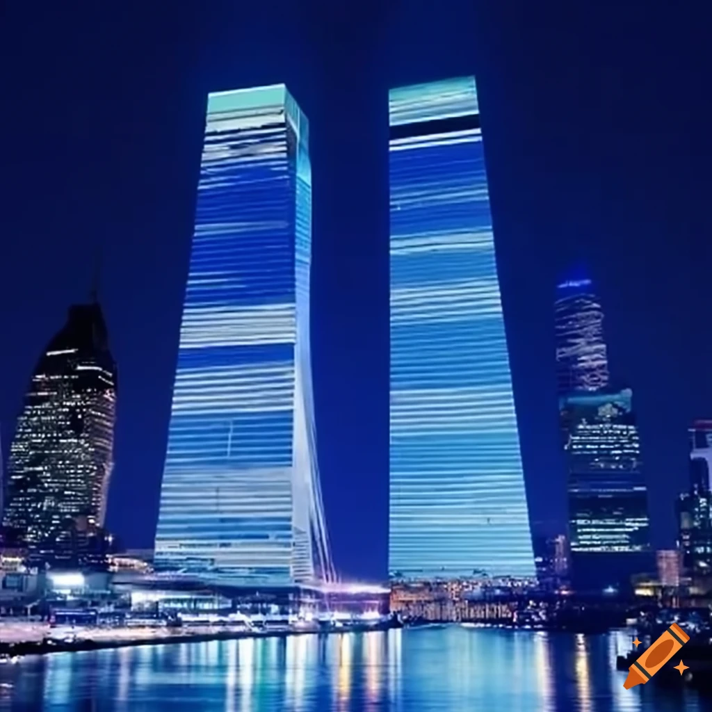 iconic view of the World Trade Center
