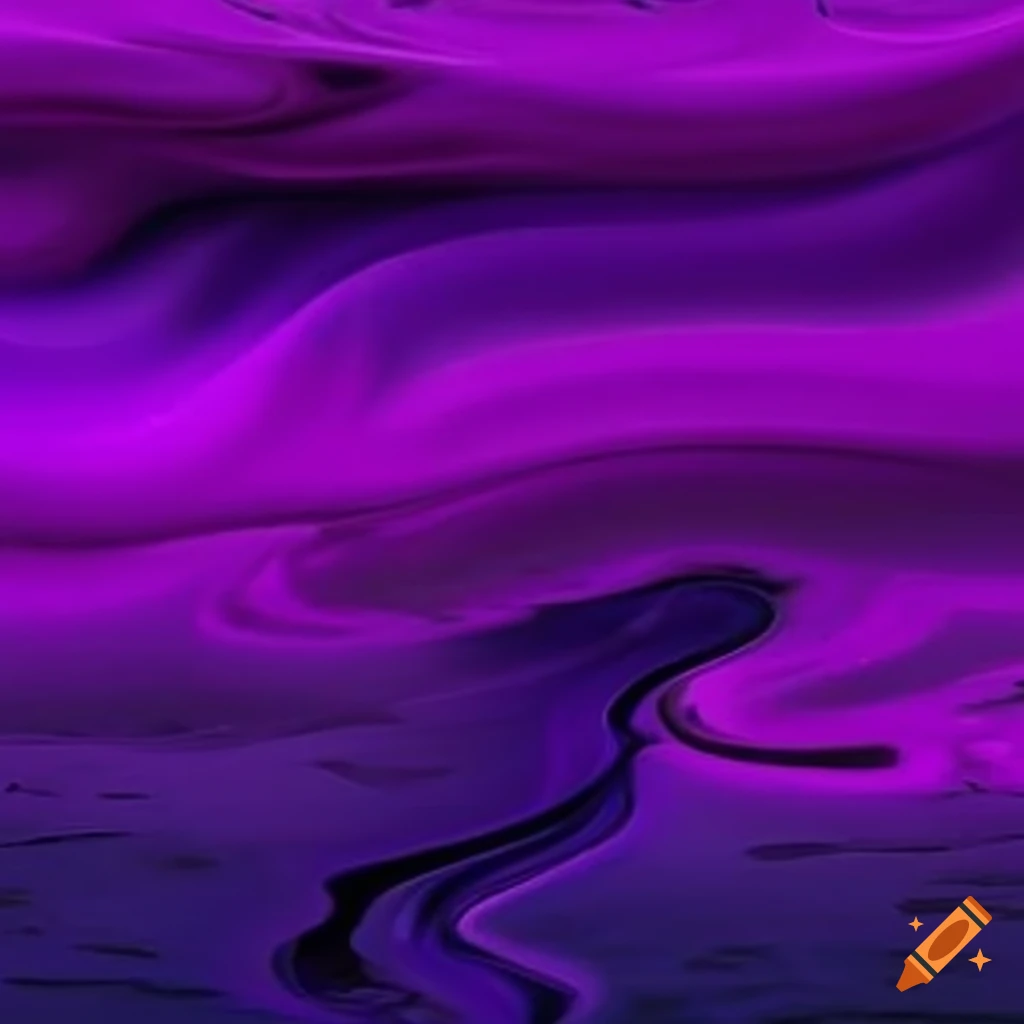 image of a melting purple scenery