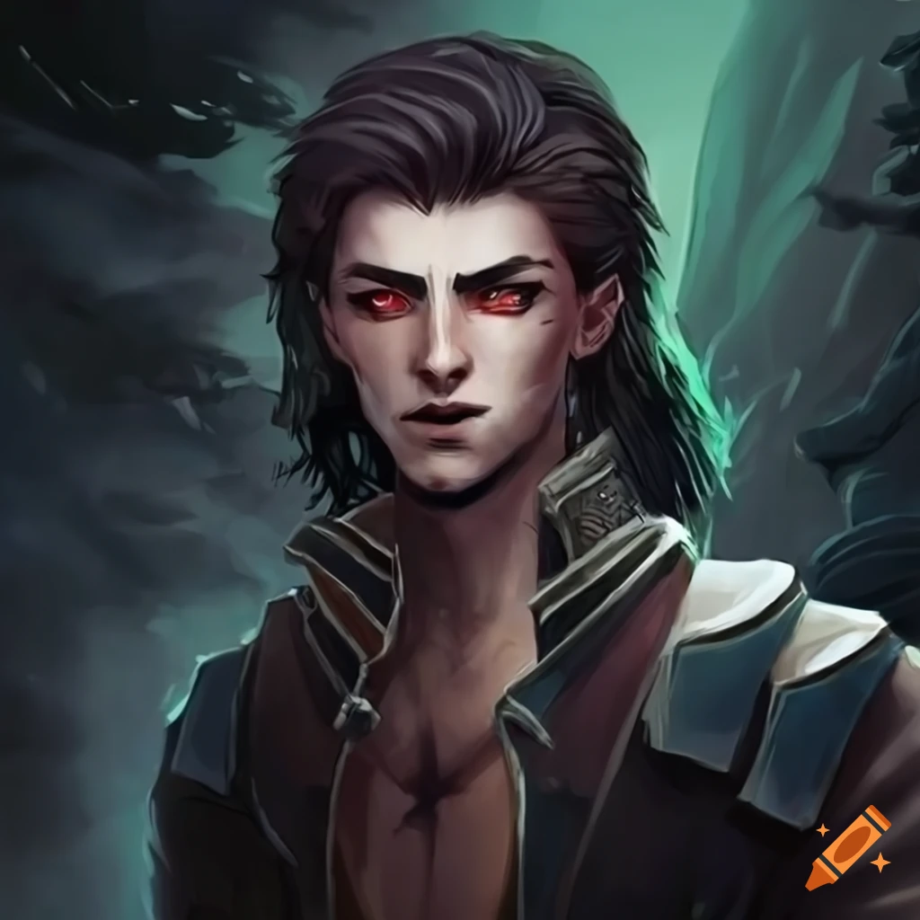 classy-male-vampire-oc-on-craiyon