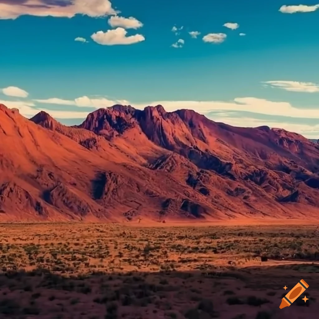 View Of Semi desert Landscape In Durango Mexico On Craiyon