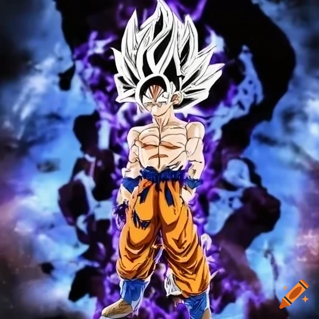 Image Of Goku In Mastered Ultra Instinct Form On Craiyon