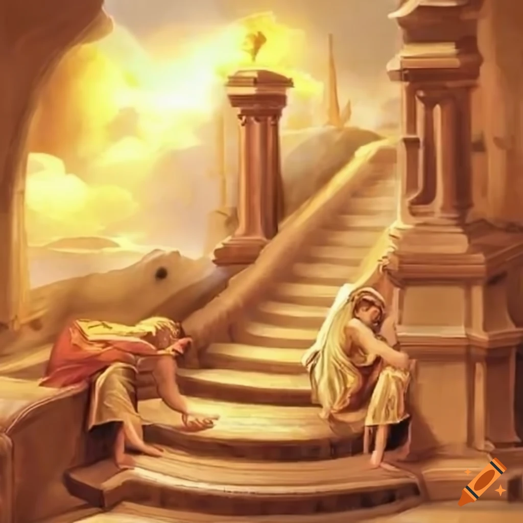 depiction of Joseph's Stairs dream