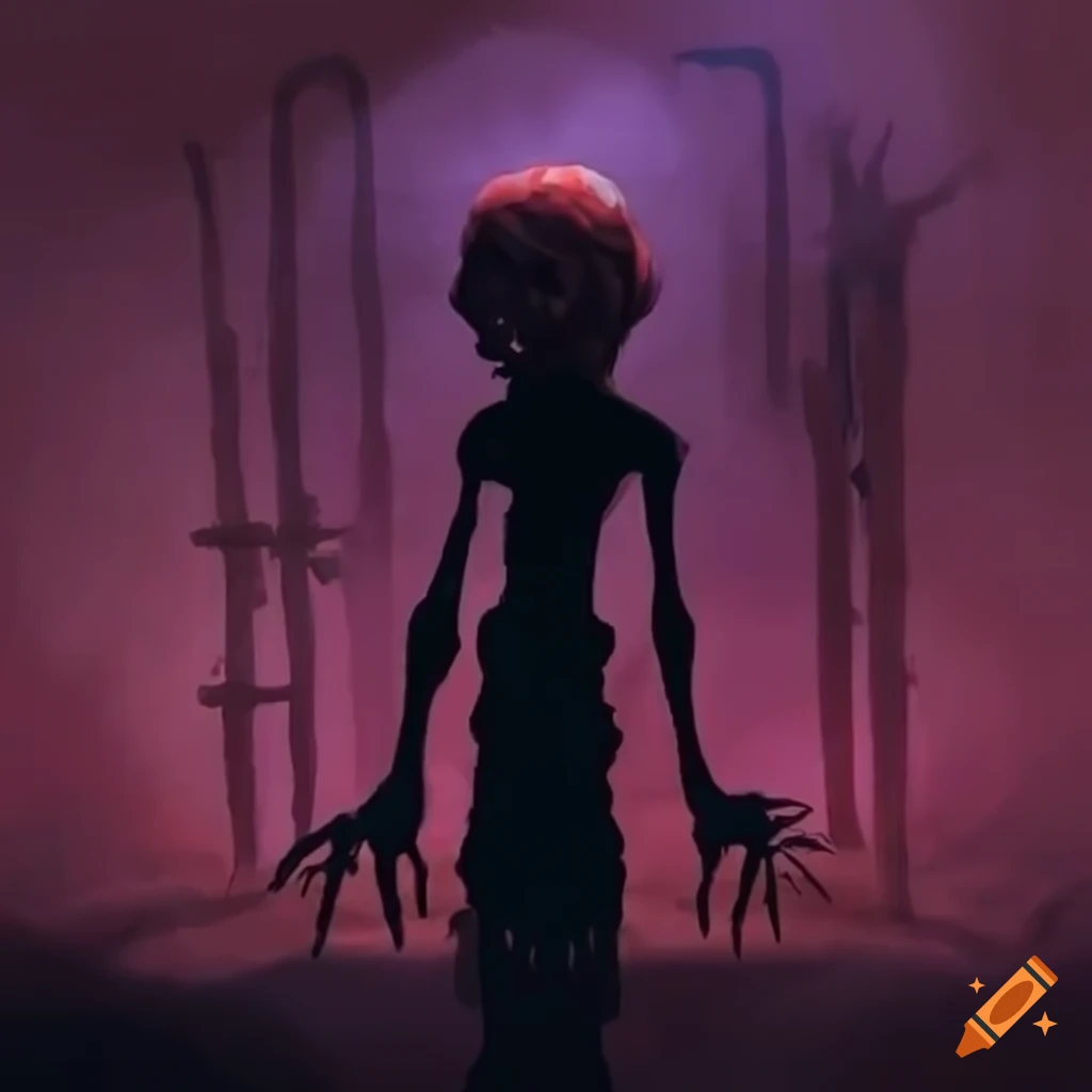 Digital art of trevor henderson on Craiyon