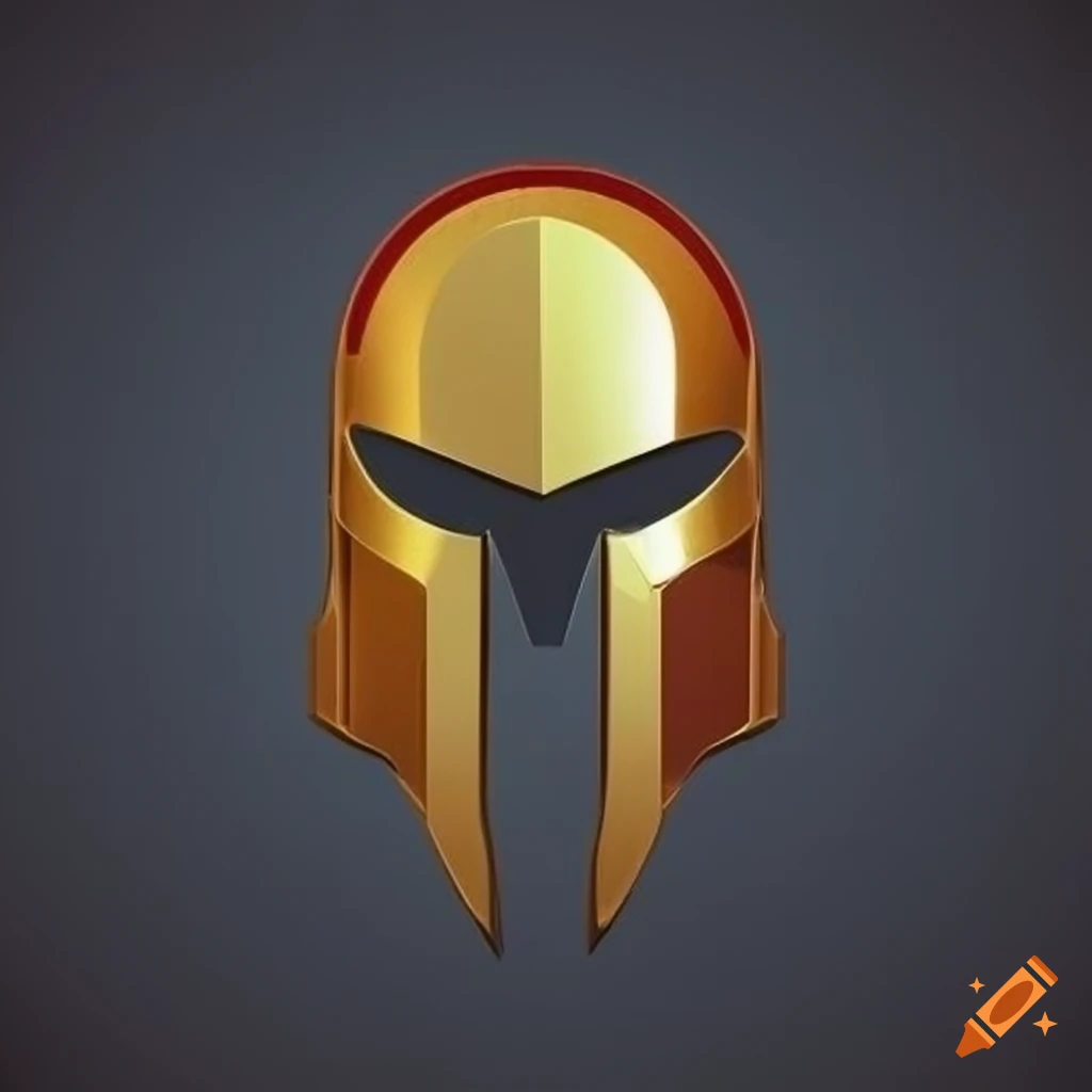 Futuristic company logo with metallic and angular design on Craiyon