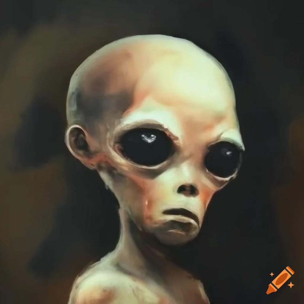Good aliens on Craiyon