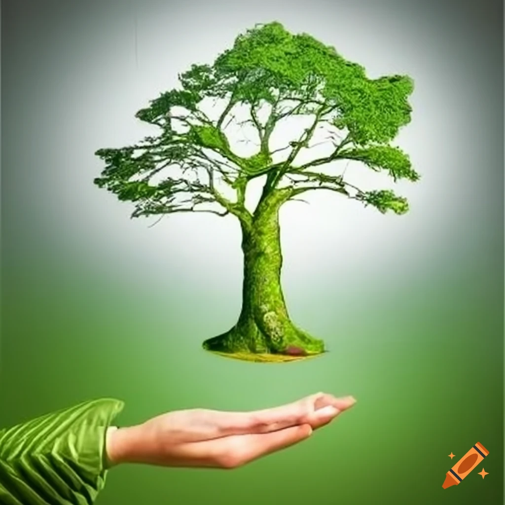 image depicting environmental balance