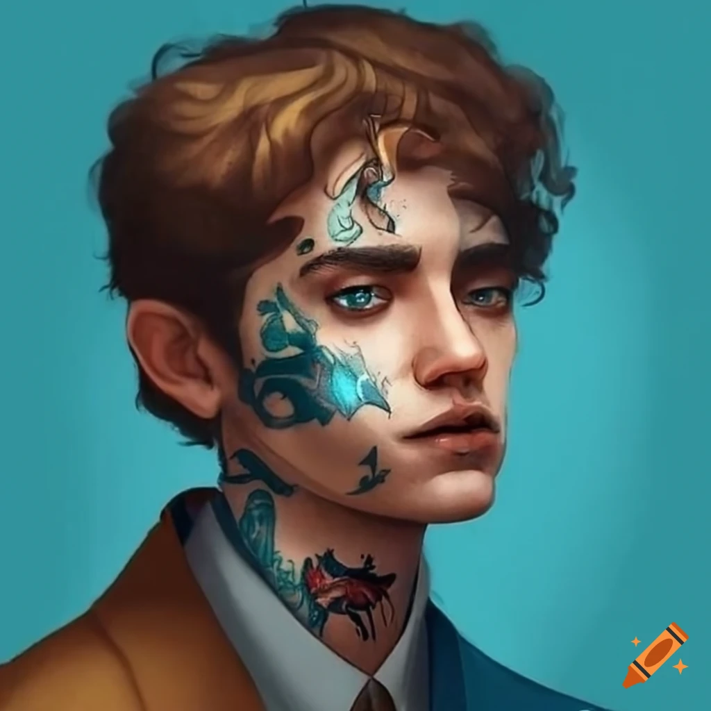 Cosplay of a man with blue cape and brown pants on Craiyon