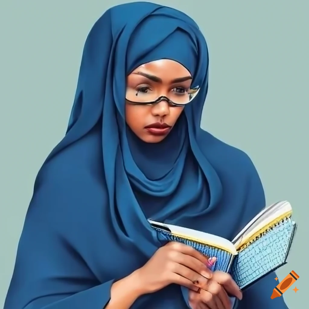 woman-wearing-hijab-writing-in-a-notebook-on-craiyon