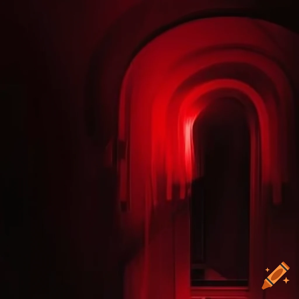 image-of-a-futuristic-red-and-black-house