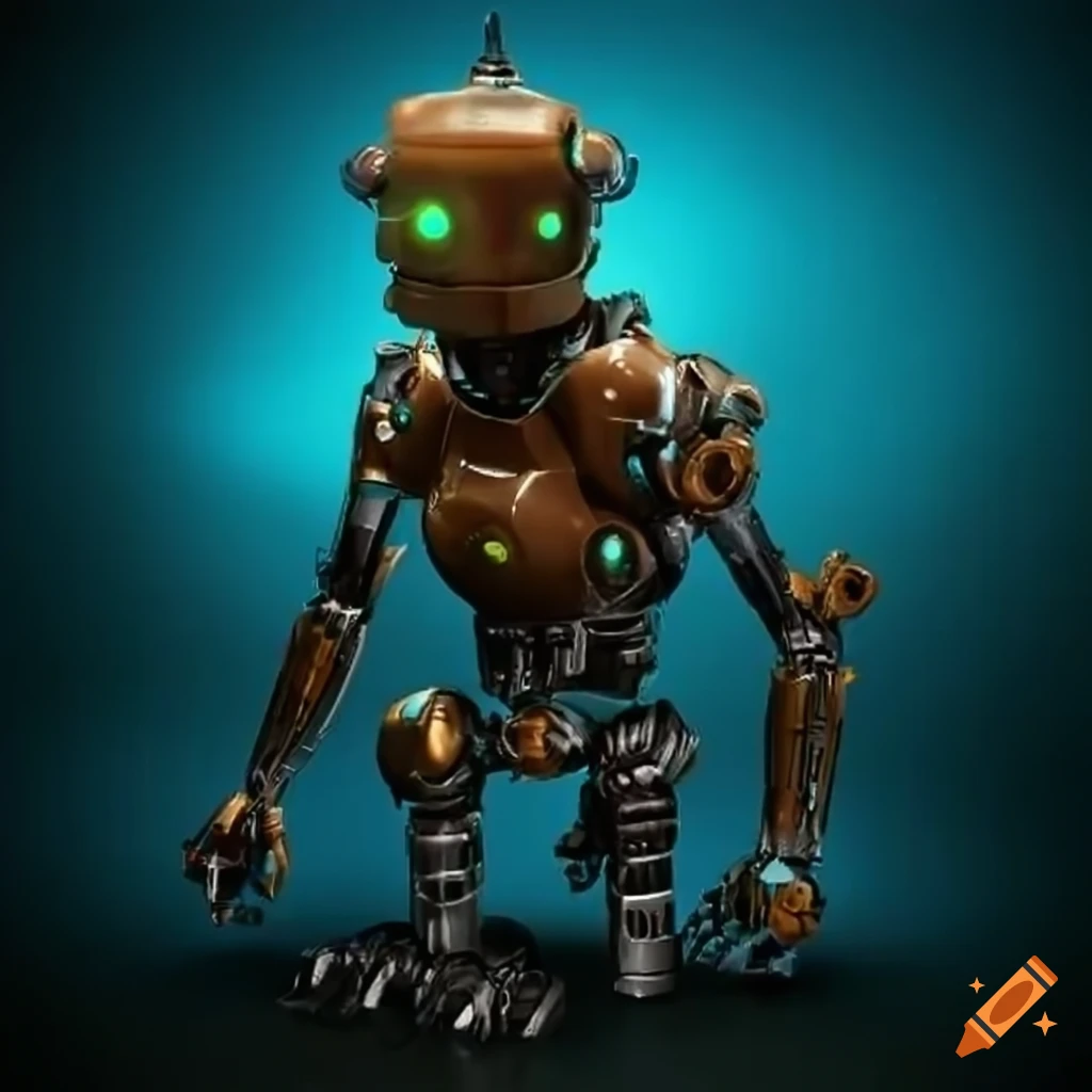 Sci-fi humanoid robot