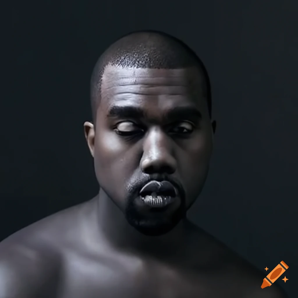 Kanye West riding a shark