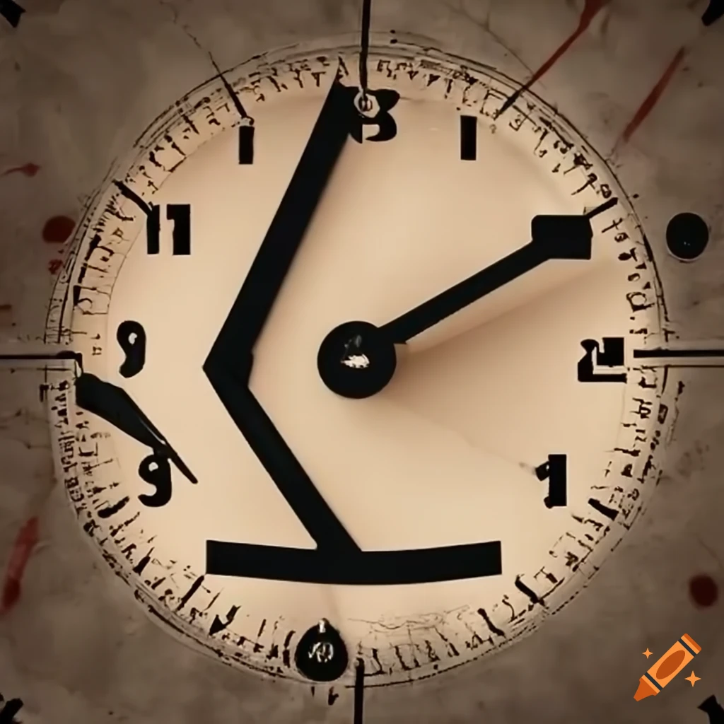 Time set command illustration on Craiyon