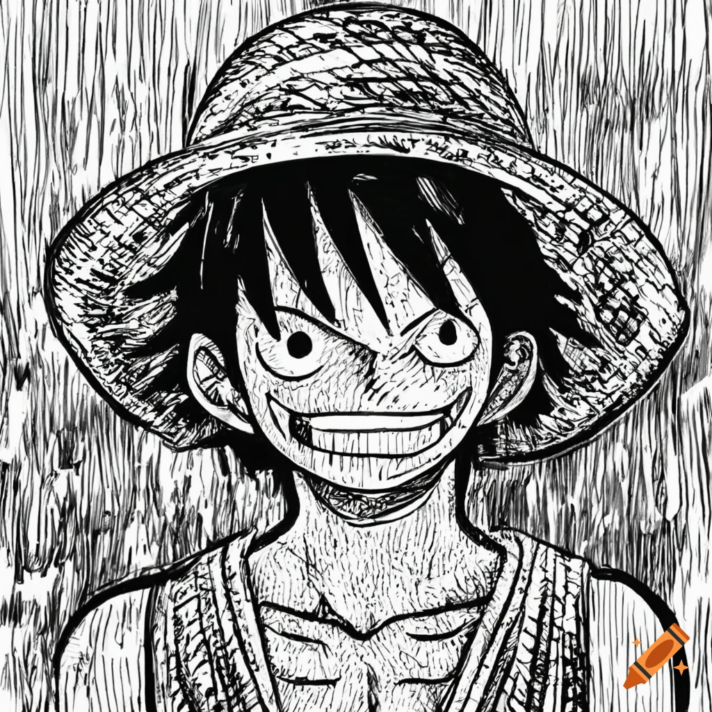 My Monkey D. Luffy Drawing. : r/OnePiece