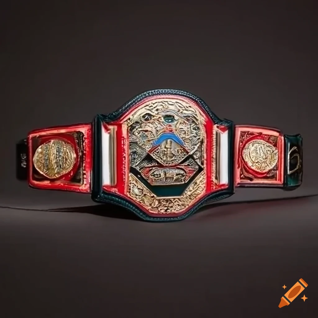 Wu trios championship belts inspired by aaa trios belts on Craiyon