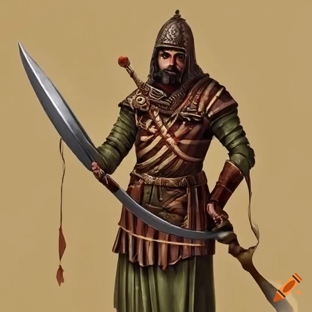 illustration of a Moorish mercenary