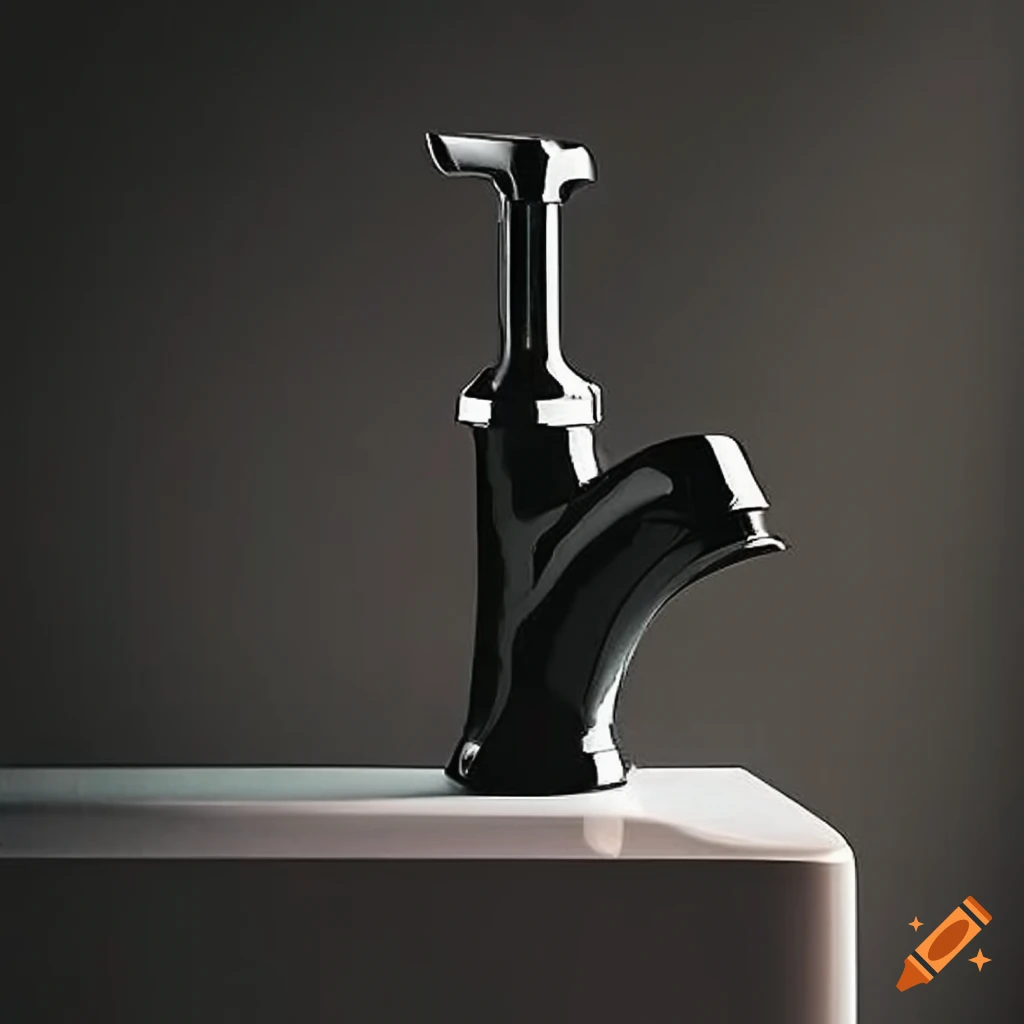 Modern bathroom tap design on Craiyon