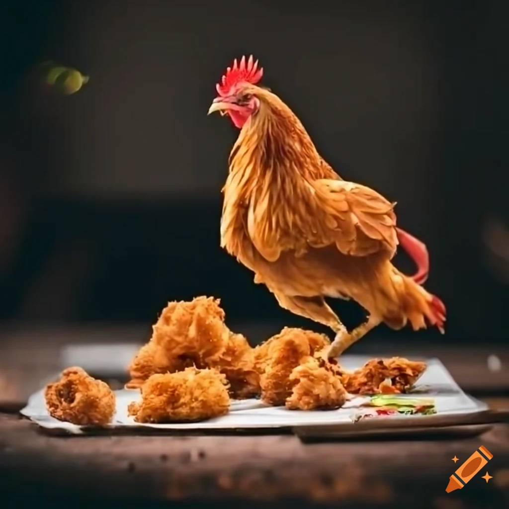 running karaage chicken
