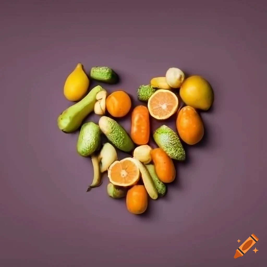vibrant-heart-shaped-painting-of-fruits-and-vegetables-on-craiyon