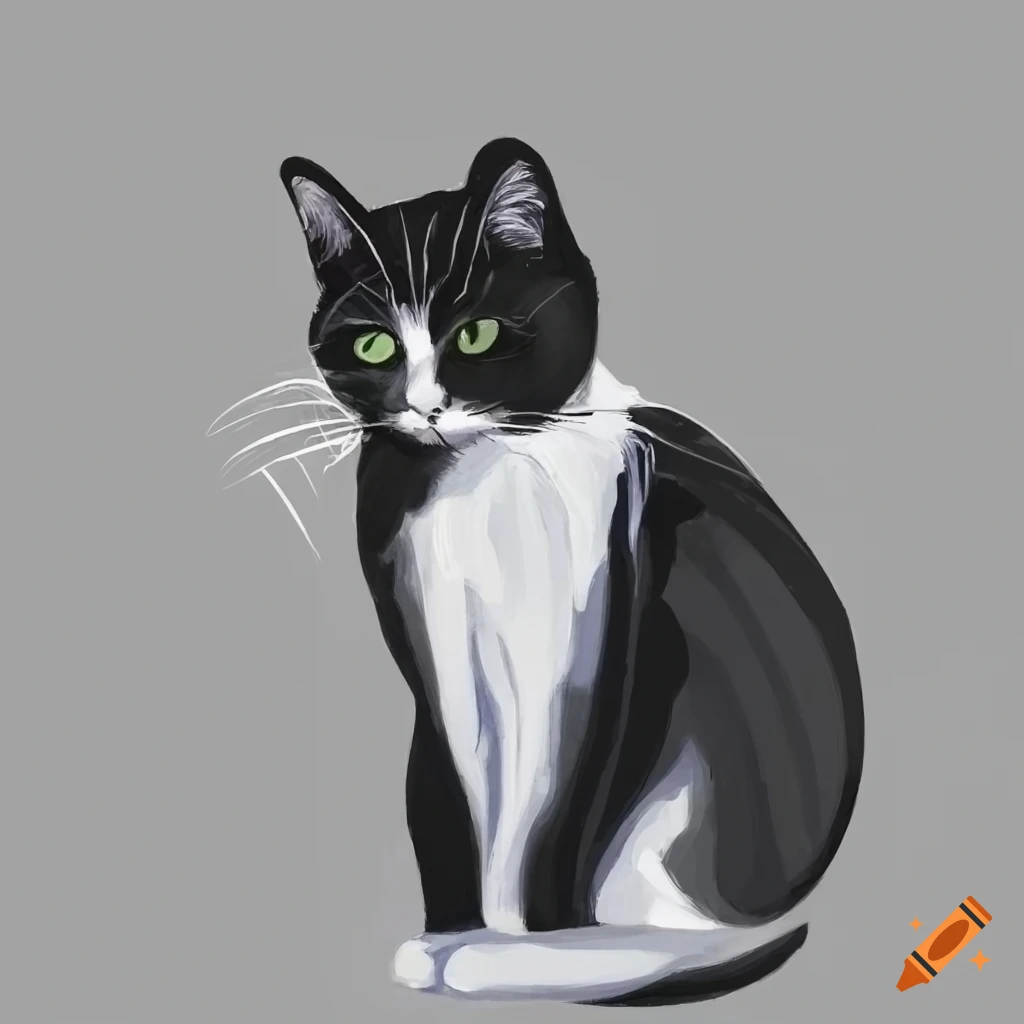 Vector Draw Cute Cat Sitting Lineart Stock Vector (Royalty Free) 2308005119  | Shutterstock