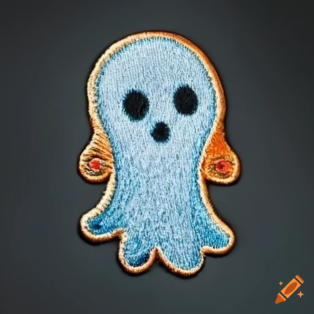 Adorable ghost patch on Craiyon