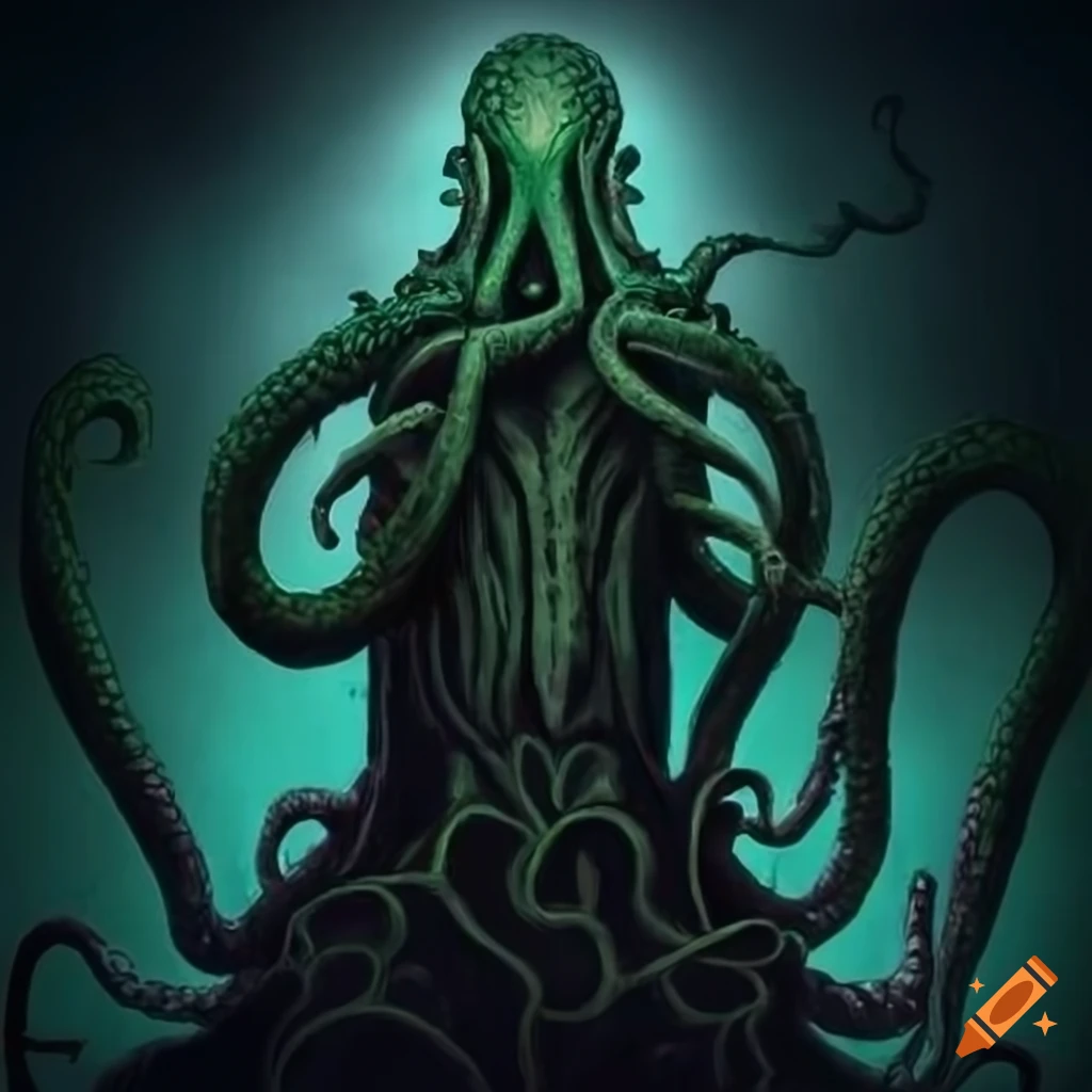 Cthulhu, a Lovecraftian monster