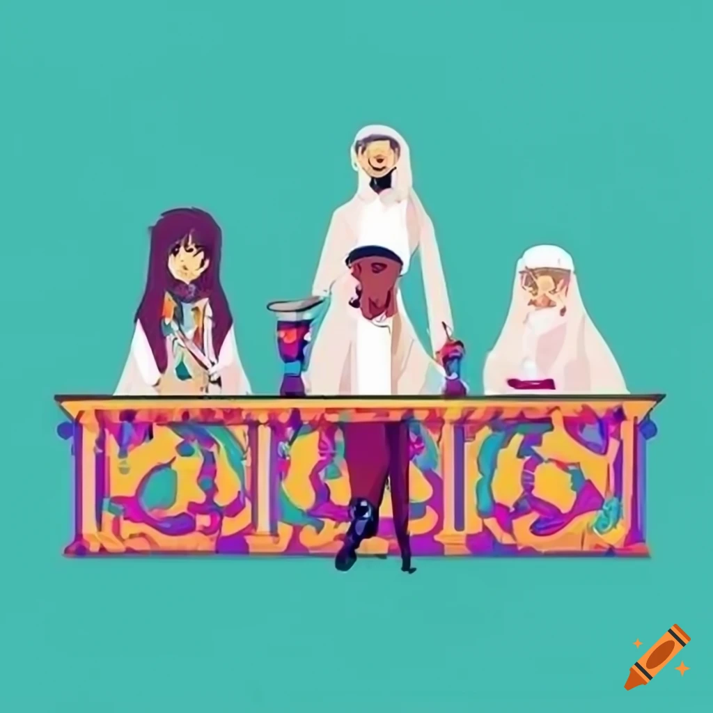 design for Arab cultural association merchandise