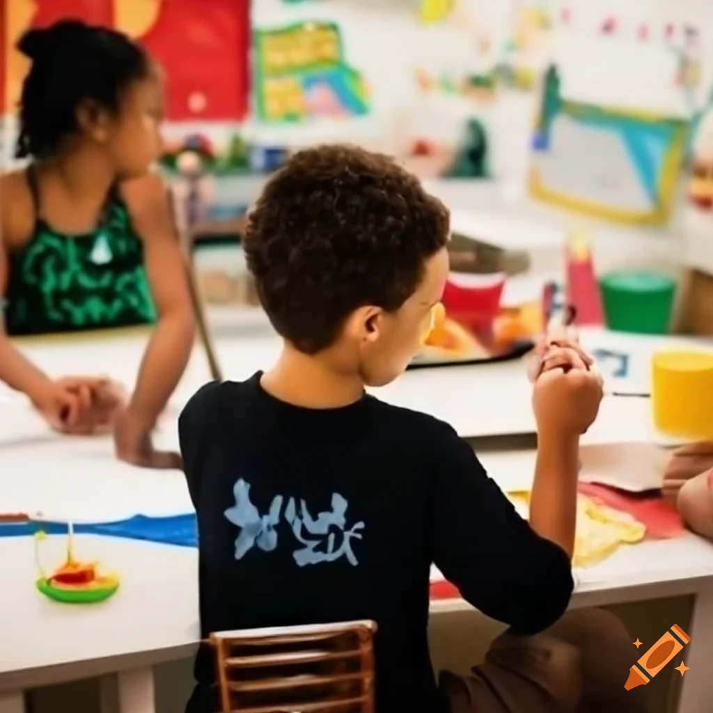 illustration of a creative learning experience