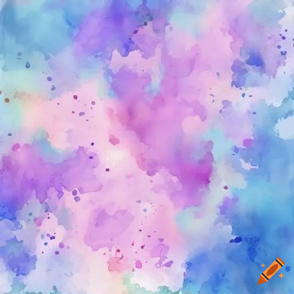 watercolor style background with lavender theme