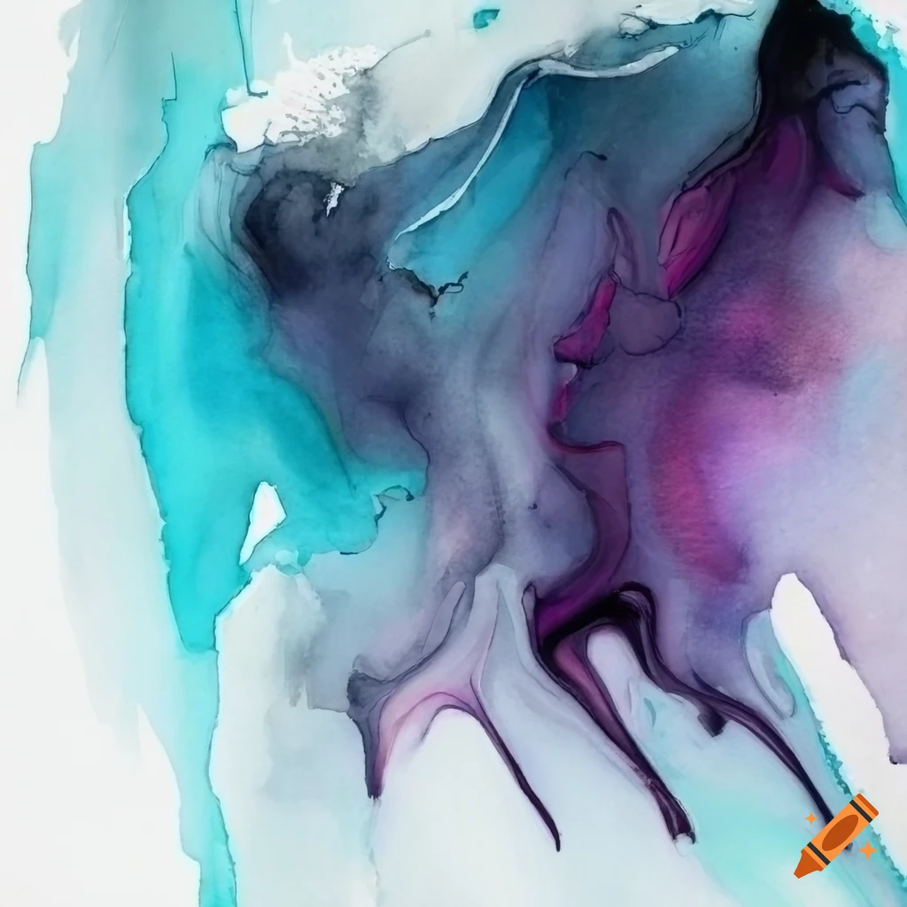 abstract artwork in the style of Agnes Cecile