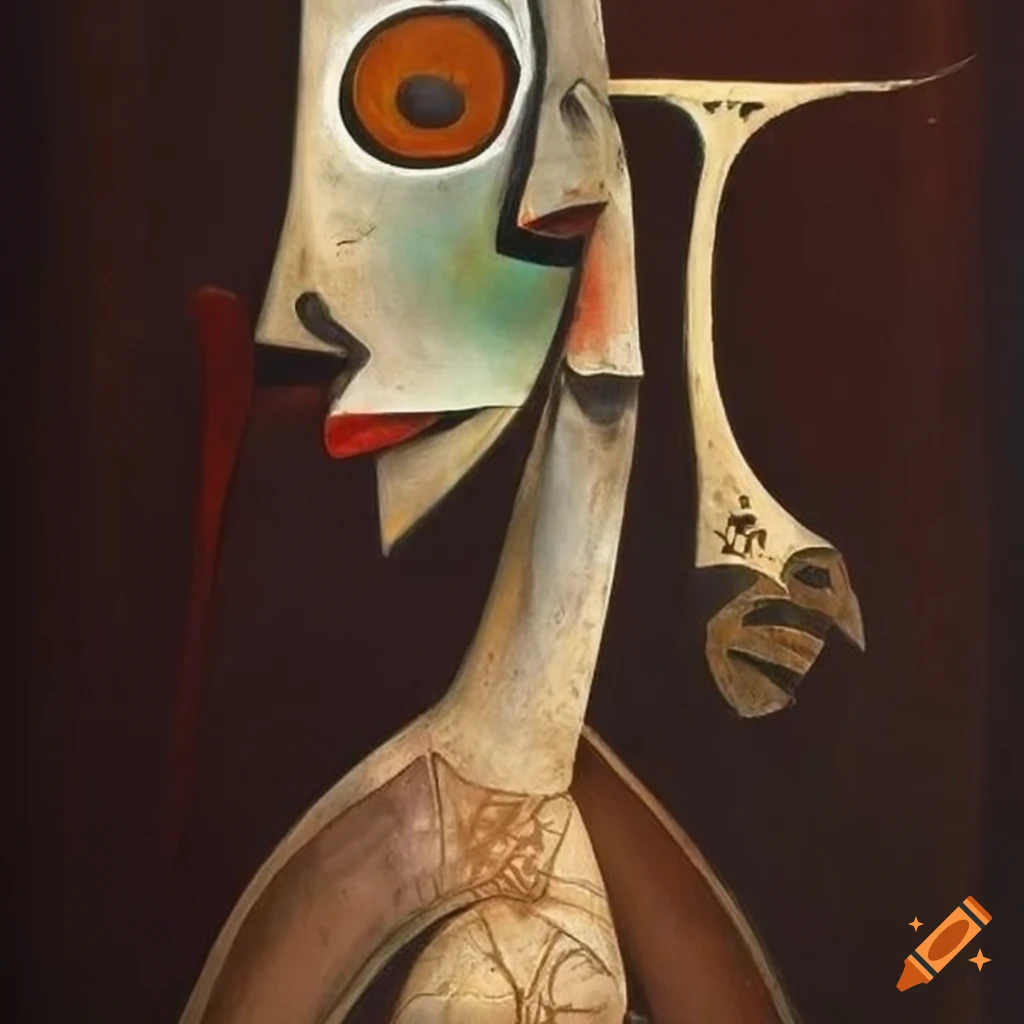 surrealistic art inspired by Francis Bacon and Wifredo Lam