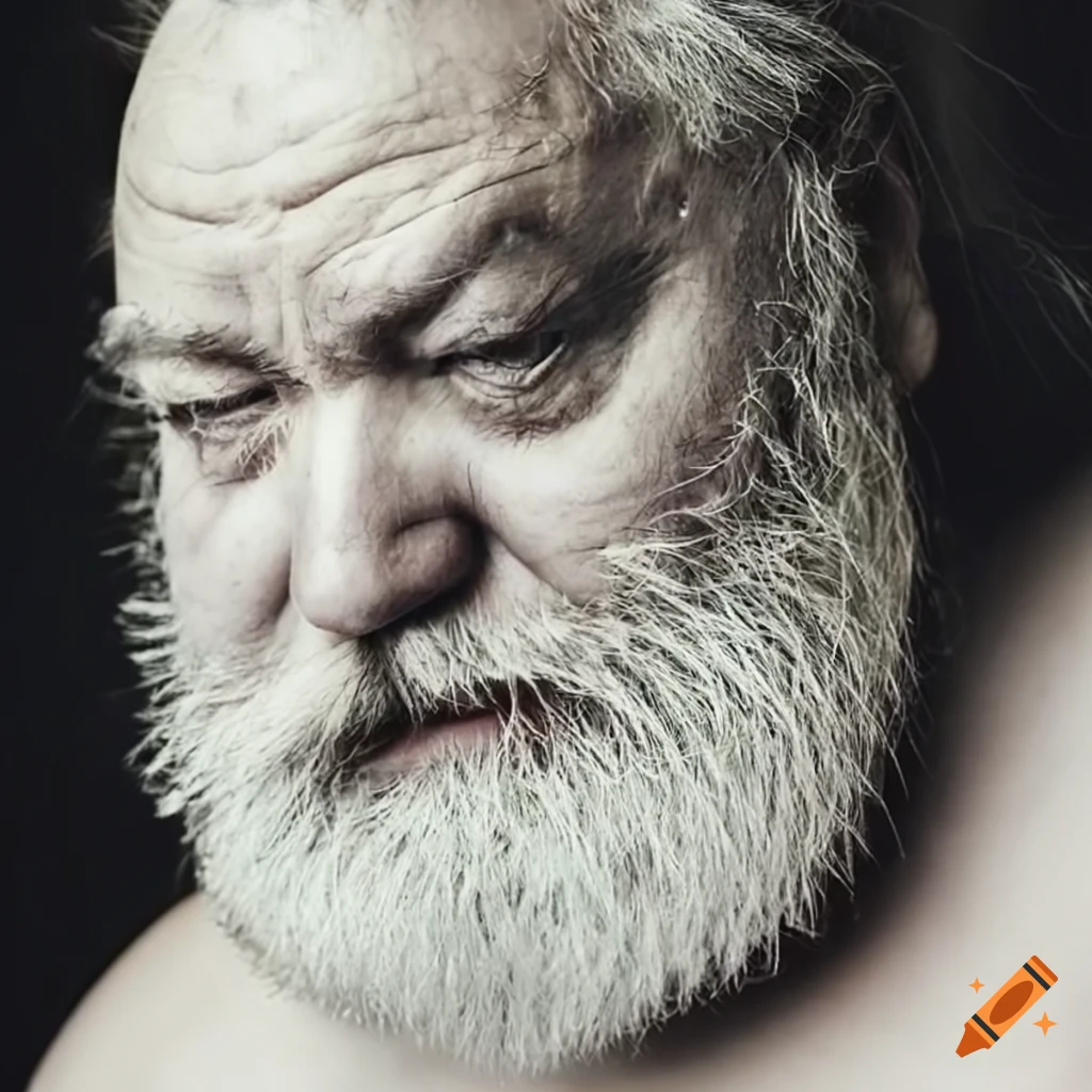 portrait of a white-bearded senior man
