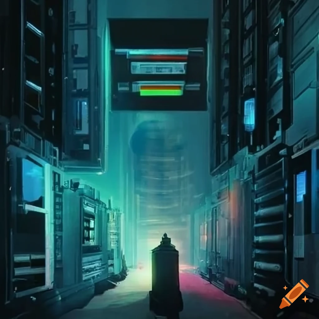Illustration of connection server failure on Craiyon