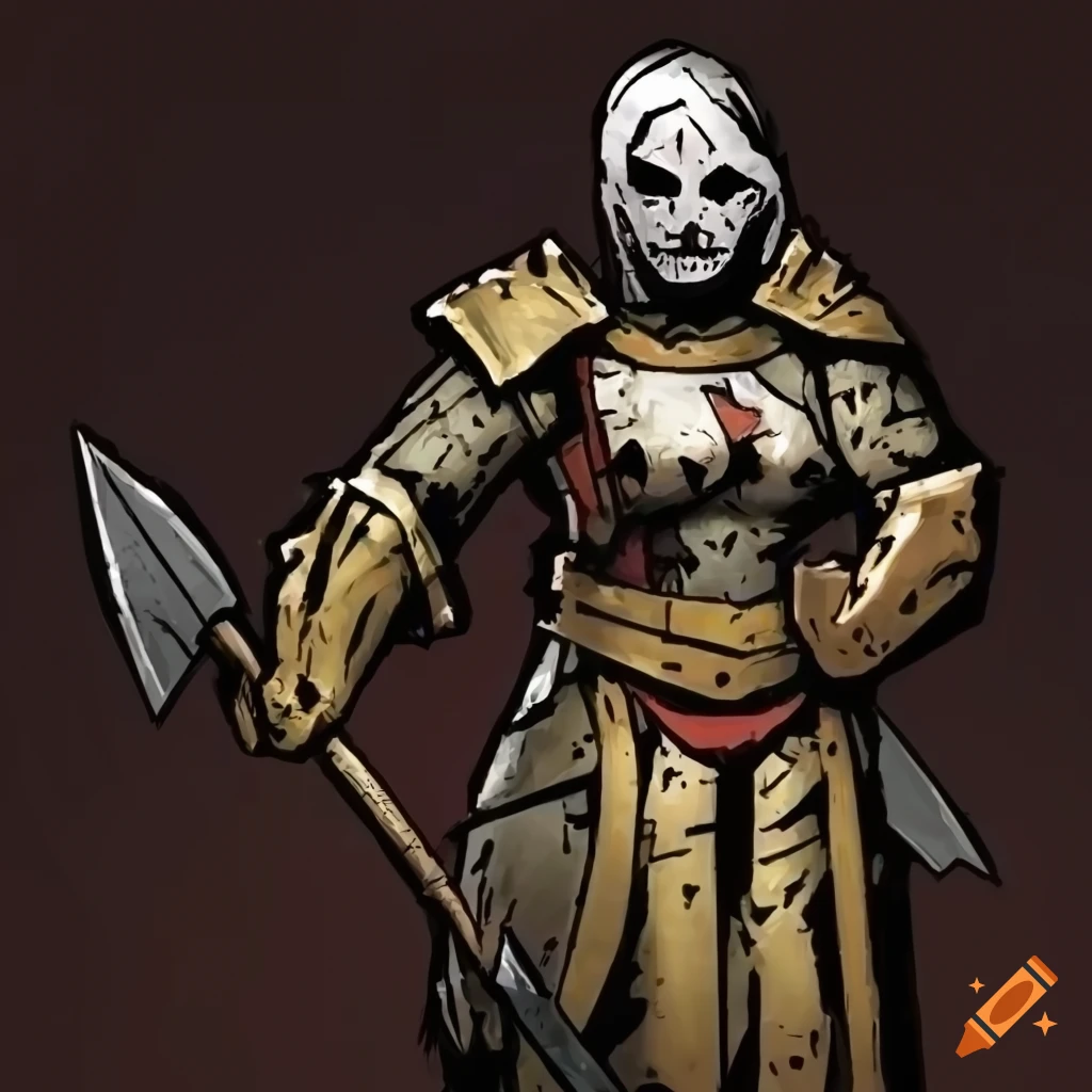 Fantasy character in golden plate armor on Craiyon